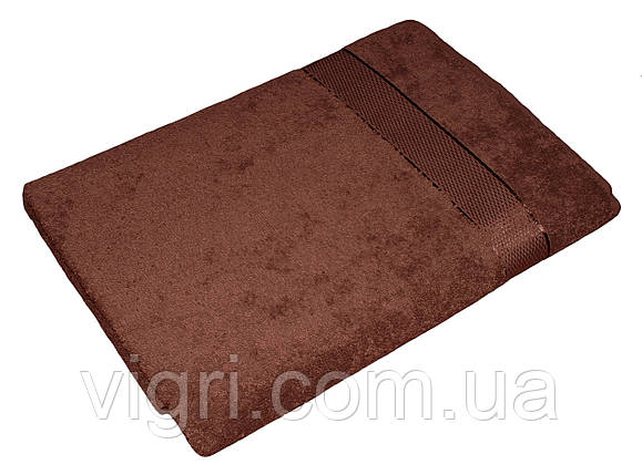 Рушник махровий Азербайджан, 70х140 см., коричневий, фото 2