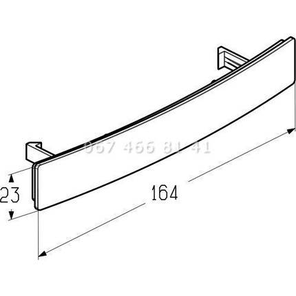 Alutech HGI006.002 кришка для ручки для гаражних секційних воріт, фото 1