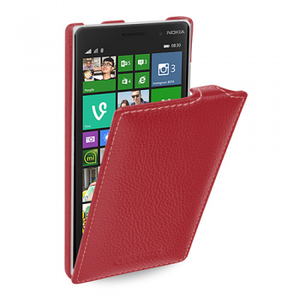 Шкіряний чохол (фліп) TETDED для Nokia Lumia 830 червоний