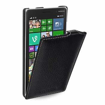 Шкіряний чохол (фліп) TETDED для Nokia Lumia 830 чорний