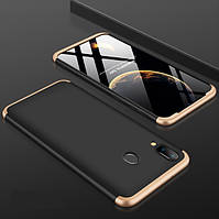 Чохол GKK 360 для Samsung M20 Чорно-золотий