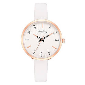 Стильний жіночий наручний годинник із невеликим білим циферблатом 36 мм  ⁇  36118