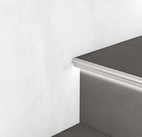 Профіль алюмінієвий сходовий з LED-підсвіткою Profilpas 11х2700 мм SGA/11L