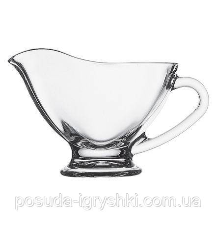 Соусниця скляна середня з ручкою Pasabahce Basic 170 мл 55012, фото 1