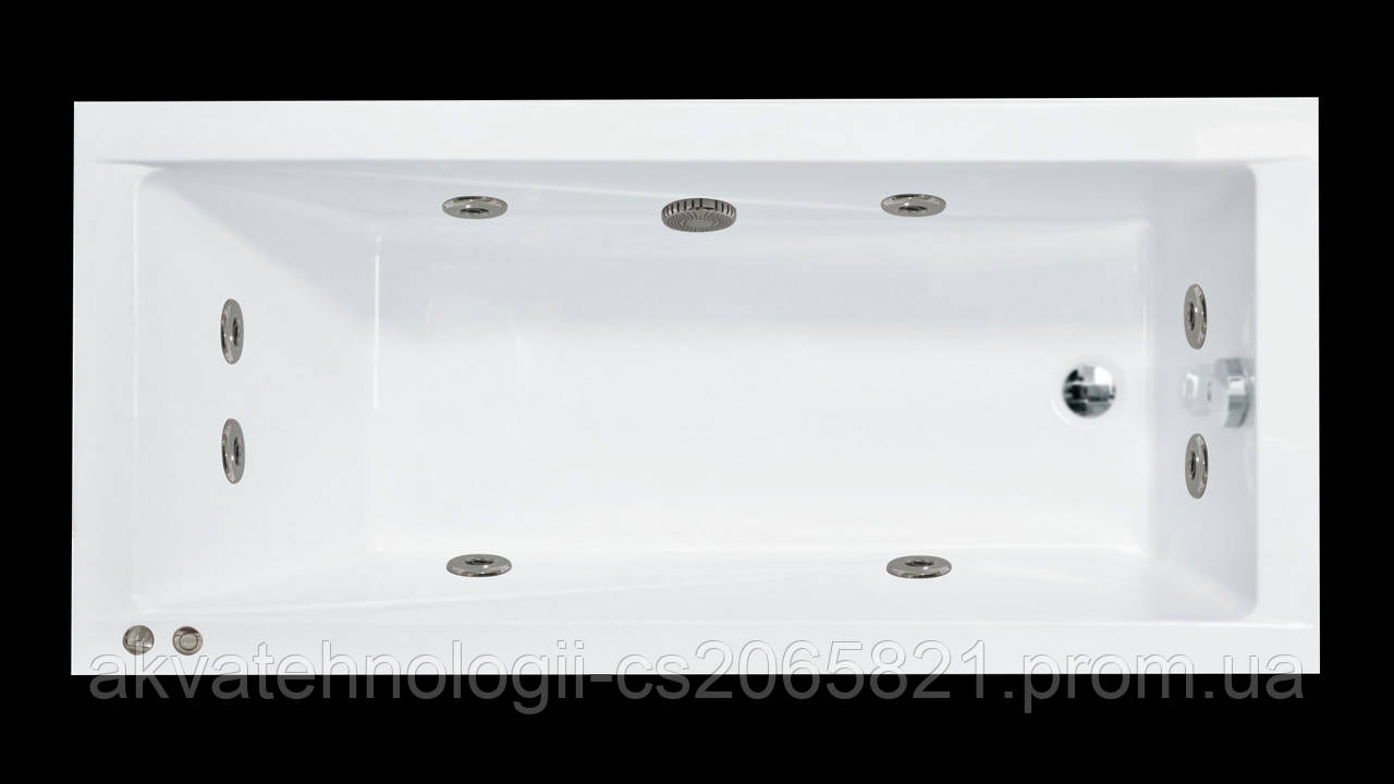 Гідромасажна ванна Besco Modern 170x70