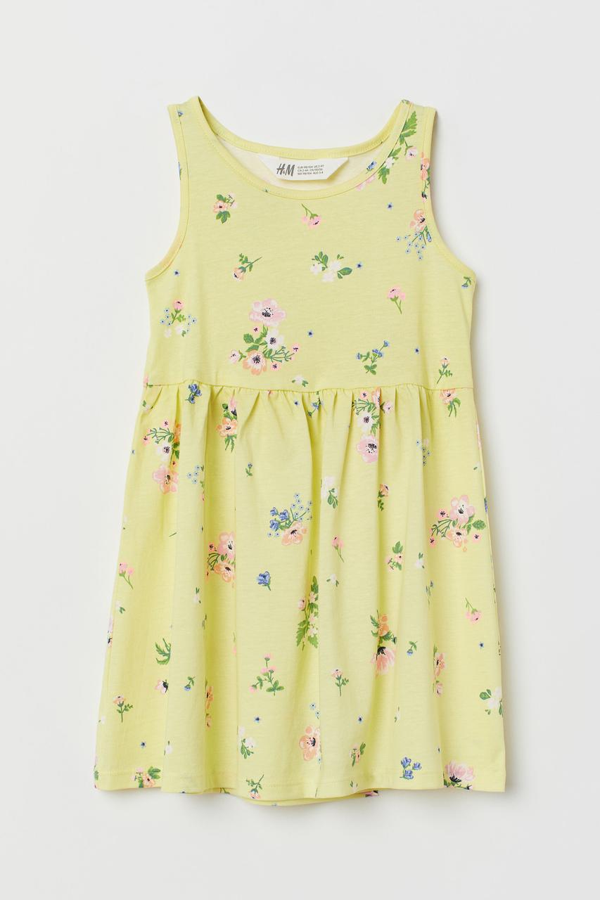 Літнє плаття жовте в квіточки H&M р. 92см