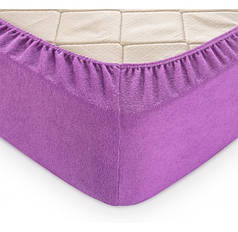 Махрові простирадла наматрацники на резинці на матрац 180х200