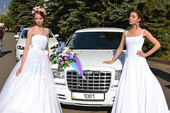 Замовити весільний автомобіль Крайслер 300 С. Київ