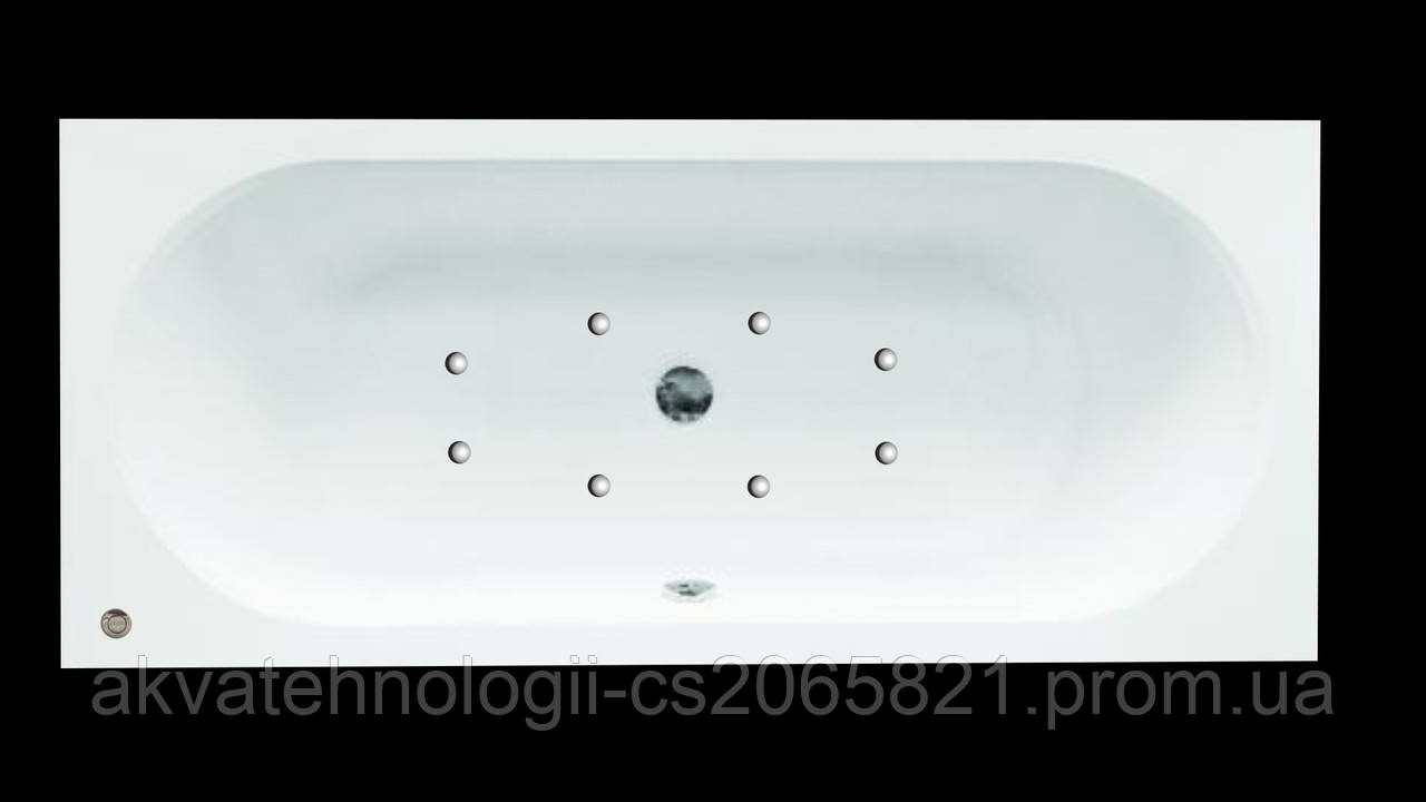 Гідромасажна ванна Besco Vitae 170x75