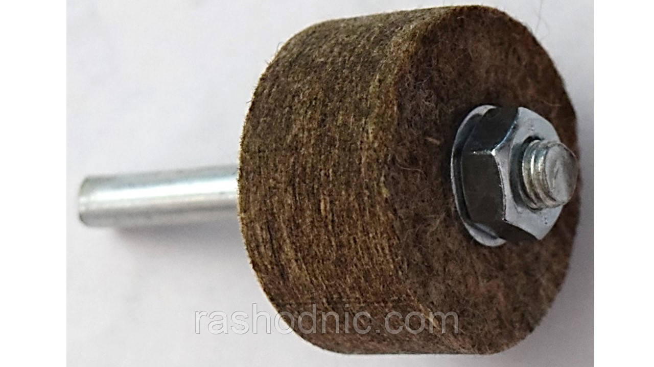 Повстяний круг для дрилі 70*25*10 мягкий
