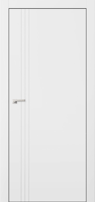 Двері фарбовані, Полотно, серія Lines (L7+молдінг)