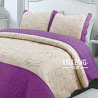 Стьобане покривало печворк із подушками. "EXPO TRADE"  220*240см.