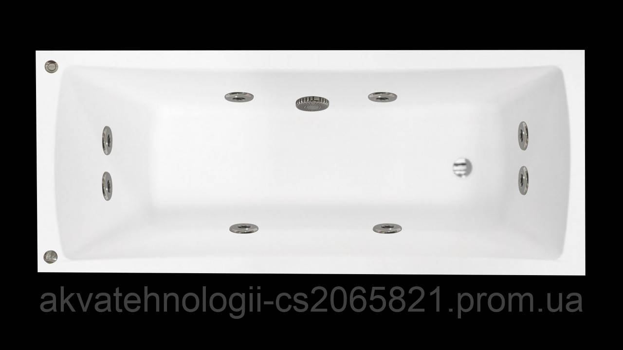 Гідромасажна ванна Besco Optima 150x70