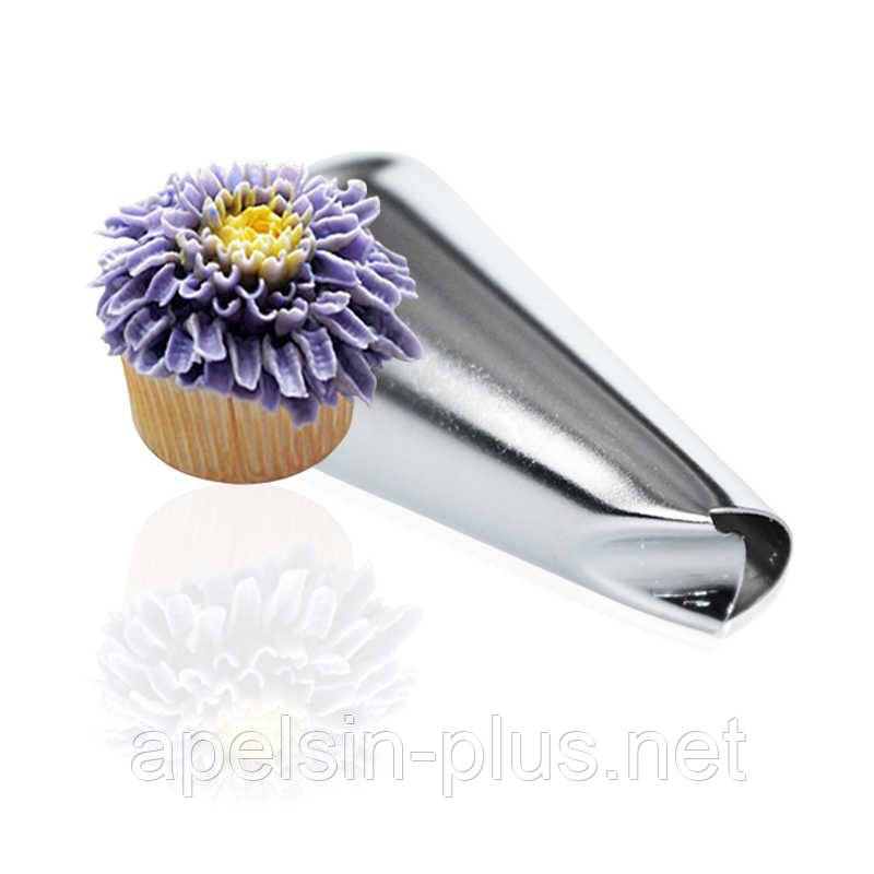 Насадка кондитерська для крему Пелюсток півонії Хризантеми No 81, фото 1