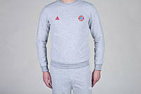 Мужской спортивный костюм Adidas-Bayern, Бавария, Адидас, серый