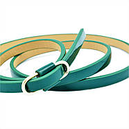 Ремінь Weatro Темно-зелений 0255zh-1kz, фото 2