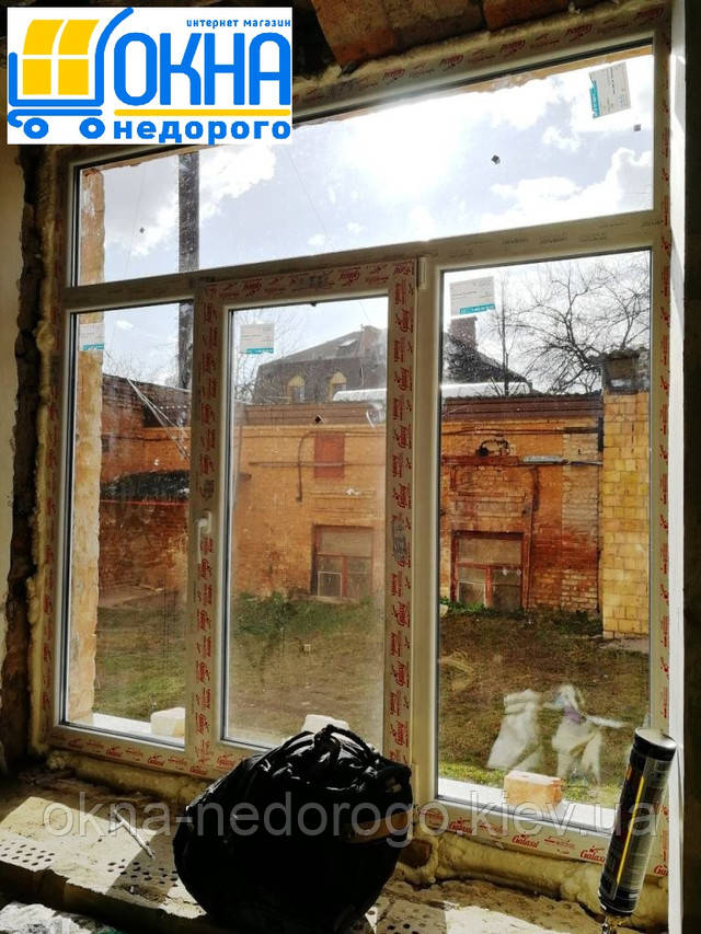 Пластикові вікна з фрамугою WDS Київ вул. Пущі-Водницкая 19 Пластикові вікна WDS Київ вул. Пущі-Водницкая 19