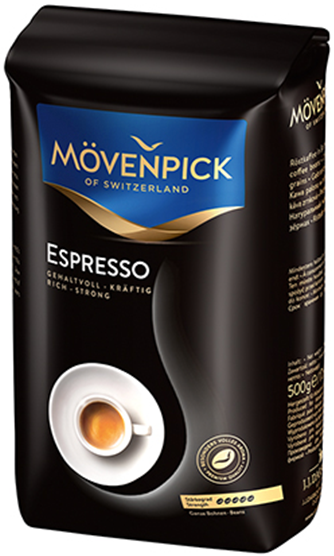 Кава зернова Movenpick Espresso 1000 g x 6 шт. у ящику