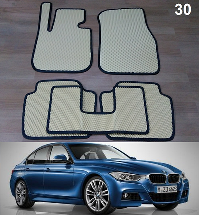 Килимки ЕВА в салон BMW 3 (F30, F31) '12-19, фото 2