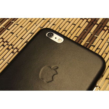 Шкіряний чохол Leather Case Black для iPhone 6/6s Чорний