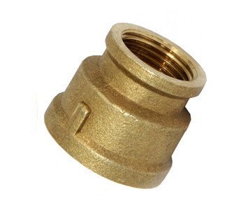 Муфта латунна 1/4"х1/2" ВВ, фото 1