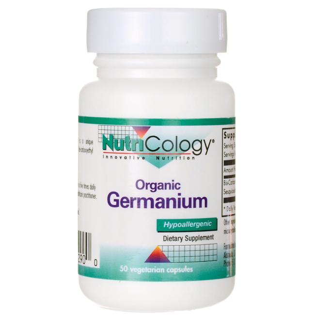 Германій NutriCology Organic Germanium 150 мг, 50 капсул