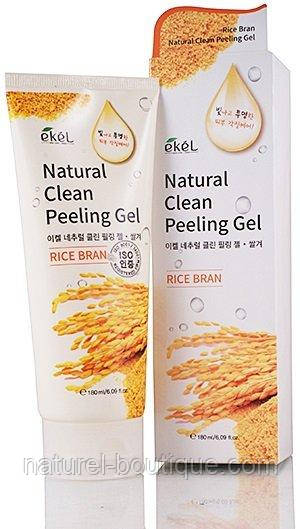 Гель-пілінг з екстрактом рису Ekel Natural Clean
Rice Bran Peeling Gel