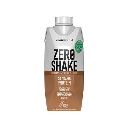 Спортивний білковий напій BioTech Zero Shake 330 ml, фото 3