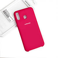 Силіконовий чохол Samsung M20 Soft-touch Rose