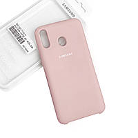 Силіконовий чохол Samsung M20 Soft-touch Nude