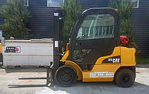 Газовий вилочний навантажувач Caterpillar GP25N б/у, фото 2