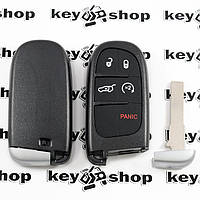 Корпус смарт ключа Chrysler (Крайслер) 4 + 1 кнопки, с лезвием SIP 22