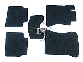 Ворсові килимки "Extra" Kia Magentis II 2002-2009 (чорні) - Текстильні автоковры Кіа Маджентис 2