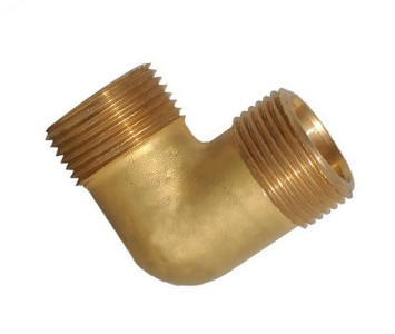 Кут латунний 1/2"х1/2" НН полегшений, фото 1