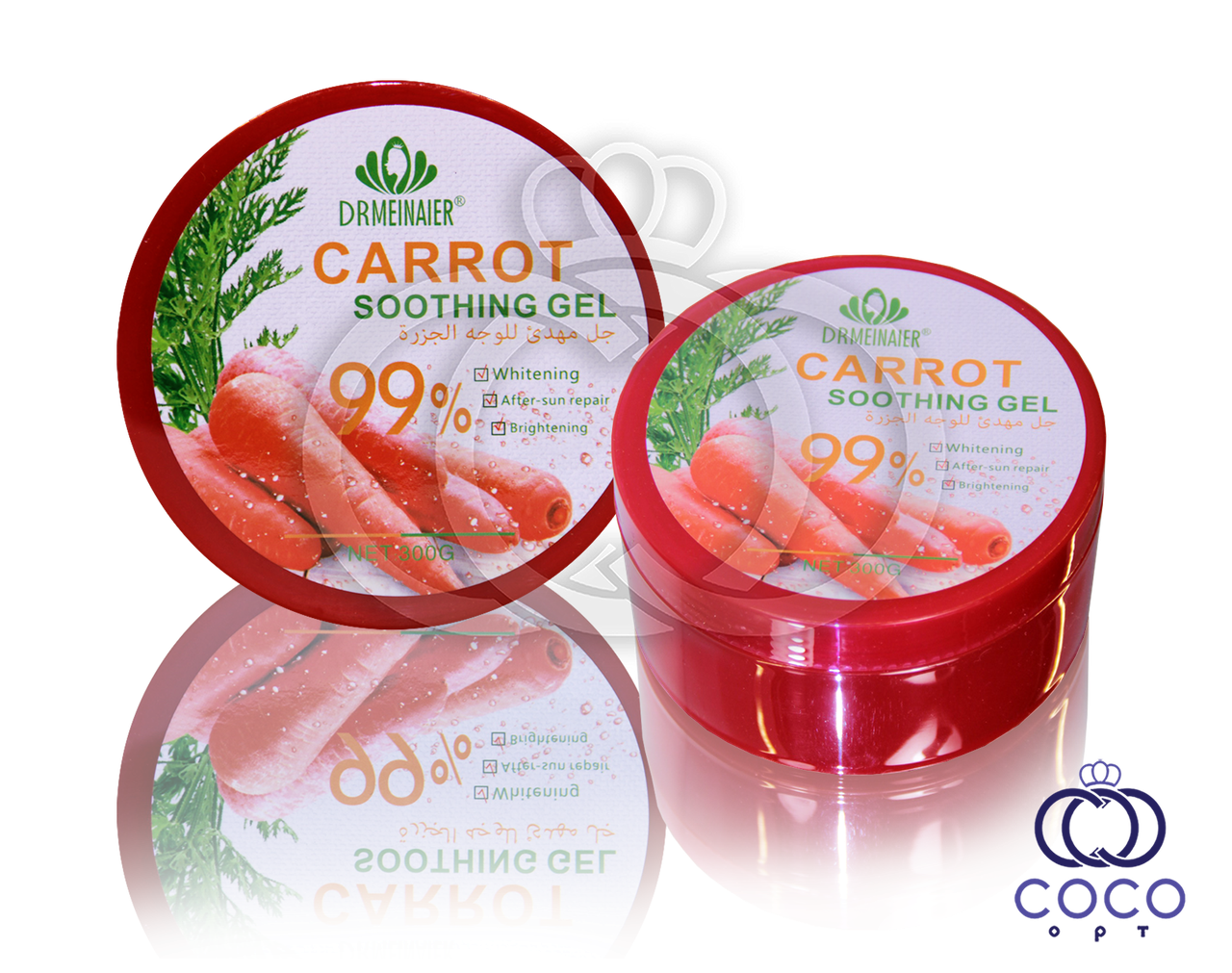 Гель для обличчя і тіла Carrot Soothing Gel (Морква)
