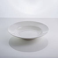 Тарелка фарфоровая суповая 9" "Rim" 22,5 см фарфор