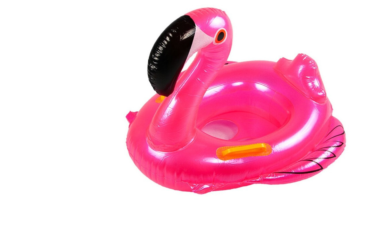 Надувной круг-ходунки "Фламинго" с ножками, от 1 года - фото 1 - id-p960507187
