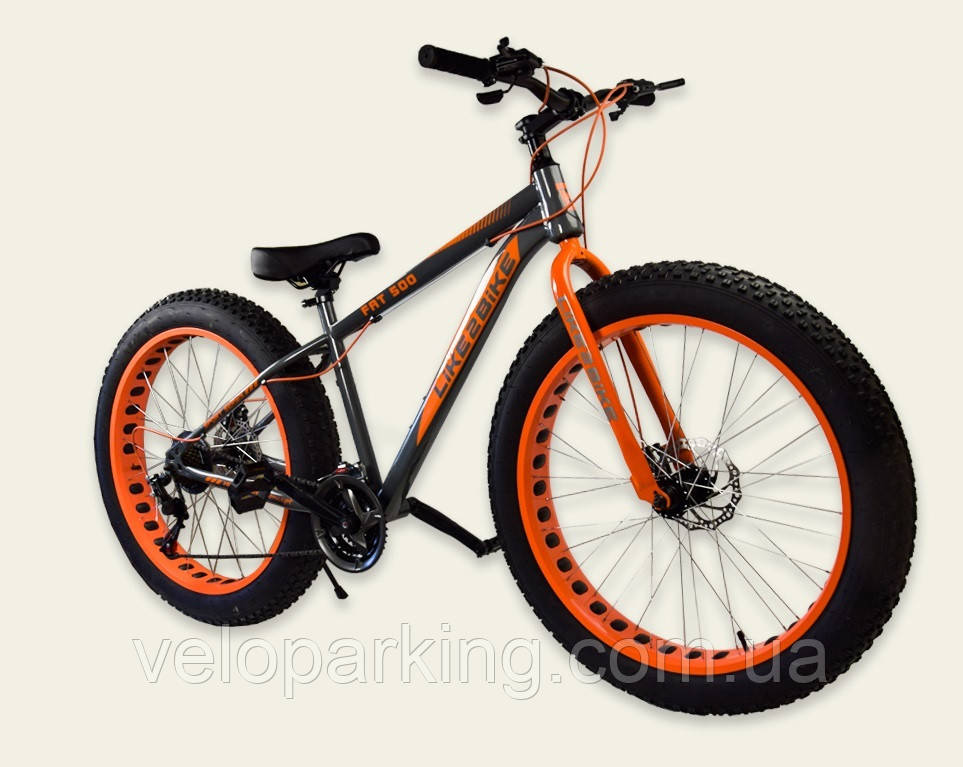 Велосипед позашляховик фетбайк Crossover Fat Like 26 (fatbike) 2019 All