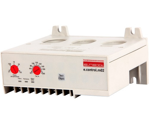 Реле захисту двигуна E. NEXT e.control.m02, 40-200А