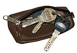 Ключниця шкіряна для ключів Груша, фото 4