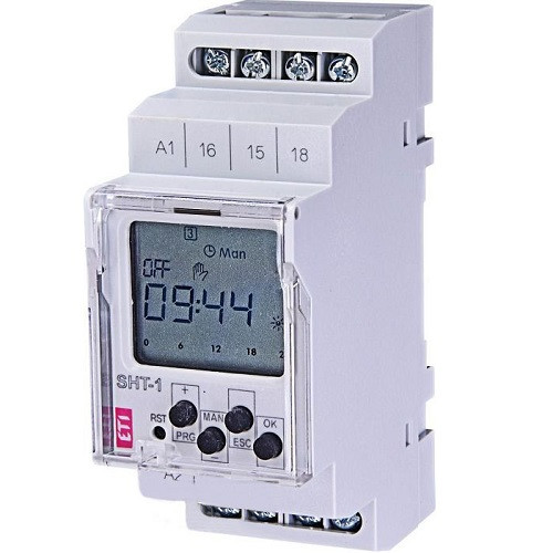 Програмований цифровий таймер SHT-1/2 230В 2Х16А ETI 2470053