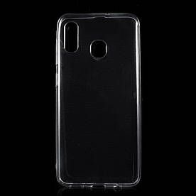 Чохол накладка для Samsung Galaxy A30 A305FD силіконовий Air Case, прозорий