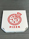 Коробка для піци c малюнком Pizza 400Х400Х40 мм (Червона печатка), фото 3