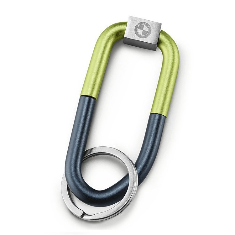 Оригінальний брелок BMW Active Key Pendant, Blue Nights / Wild Lime, артикул 80272461021