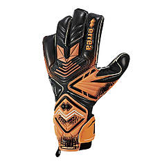 Дитячі воротарські рукавички Errea SPACE HYBRID жовтогарячий флуо/чорний (EA2X1Z04930)