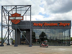 Автоматические раздвижные двери ERS, Диллерский центр мотоциклов Harley-Davidson 06.05.2019 (г. Днепр) 4
