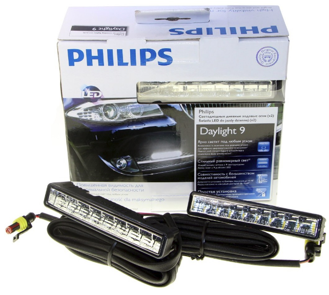 Ходові вогні Philips DayLight 9 LED 5700K 12V 12831WLEDX1