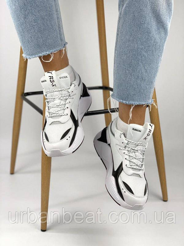 Puma rs x cheap core black and white