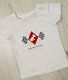 Костюм літній для новонароджених на хлопчика (футболка, жакет, шорти) розмір 74 на 9 місяців Туреччина, фото 3