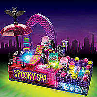 Конструктор с подсветкой Cra-Z-Art Lite Brix Moonlight Monsters Spooky Spa Building Set Спа-салон Монстров